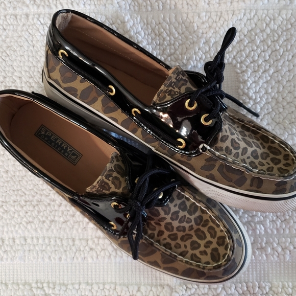 Sperry Shoes - SPERRY LEOPARD PRINT SHOE
